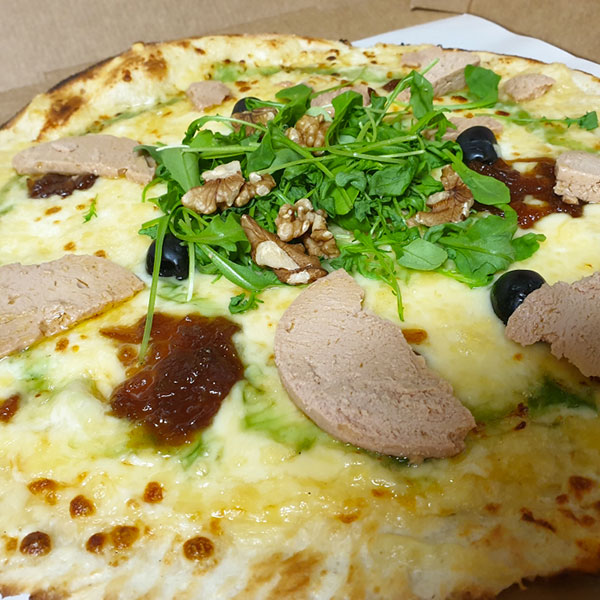 Les pizzas du mois de décembre